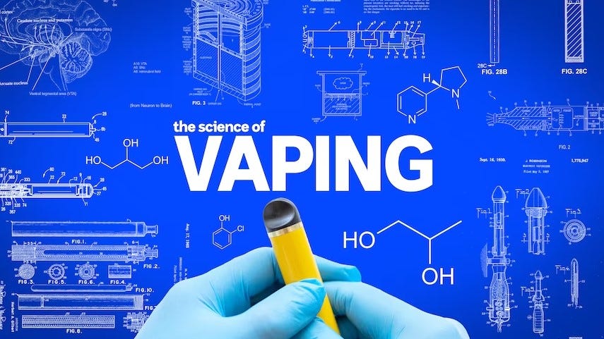 Key scientific discoveries regarding vaping