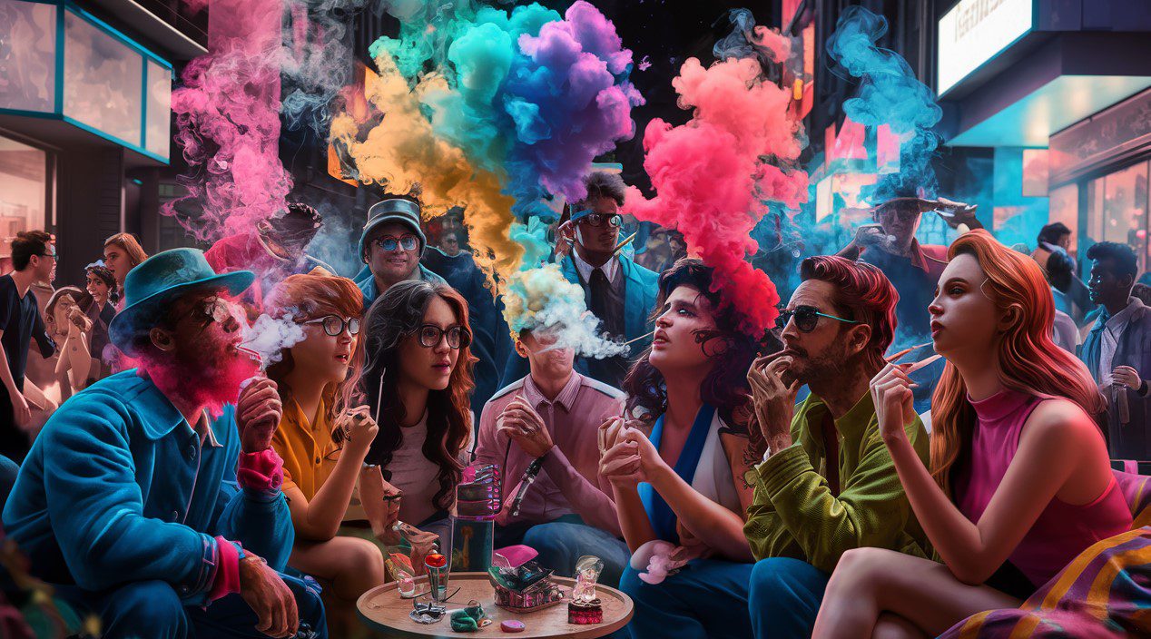 Social Smoke: Strengthening Social Bonds Amidst The Mist 1 Social smoke: strengthening social bonds amidst the mist