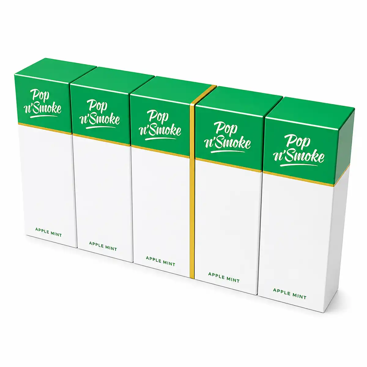 Pop n’ smoke – apple mint slims (10/pack)