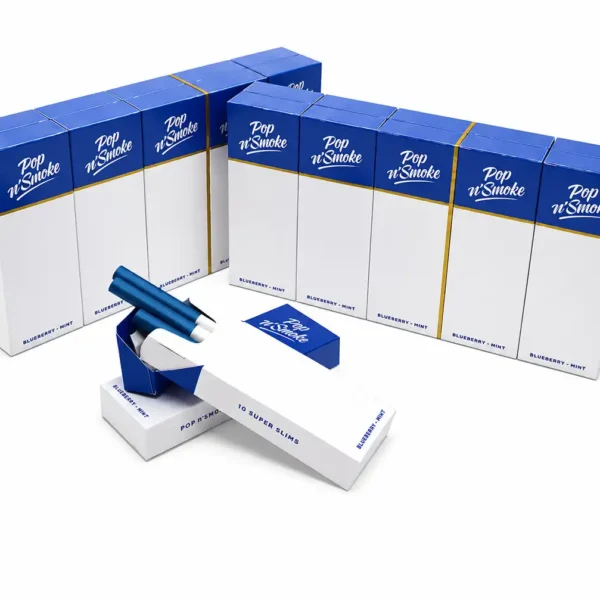 Pop n’ smoke – blueberry mint slims (10/pack)