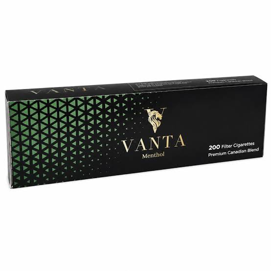 Vanta Menthol Cigarettes 3 Vanta menthol king size cigarette carton