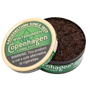 Copenhagen Long Cut Wintergreen Chewing Tobacco