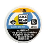 Juice Head 12mg Blueberry Lemon Mint Nicotine Pouches