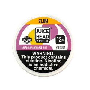 Juice Head 12mg Raspberry Lemonade Mint Nicotine Pouches