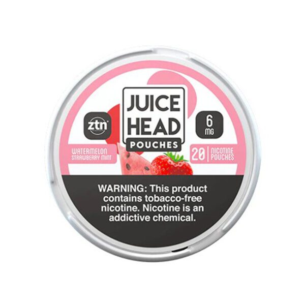 Juice Head 6mg Watermelon Strawberry Mint Nicotine Pouches