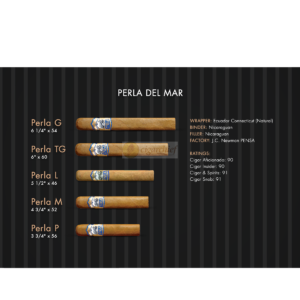Perla-Del-Mar-Cigars-Natural-Size-Chart