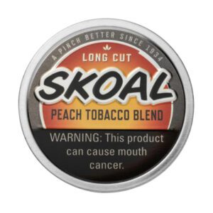 Skoal Peach Long Cut Dipping Tobacco