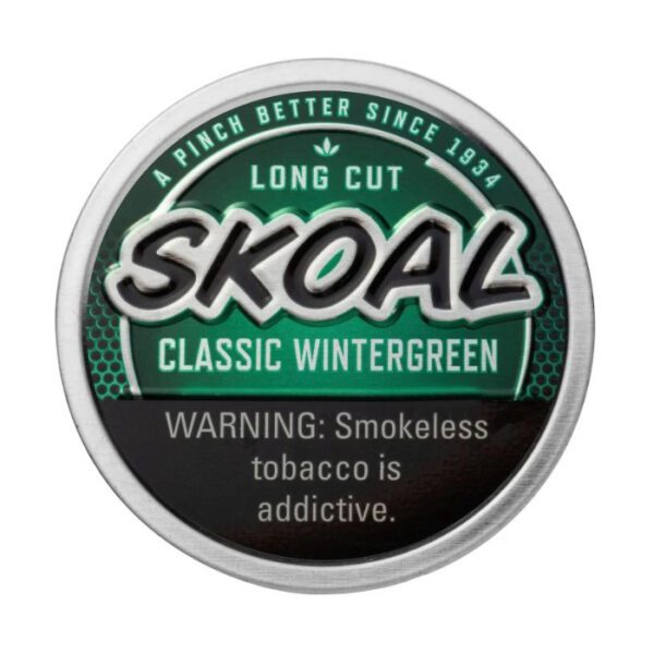 Skoal Long Cut Classic Wintergreen Dipping Tobacco