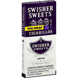 Swisher Sweets Foil Wrapped Cigarillos Grape