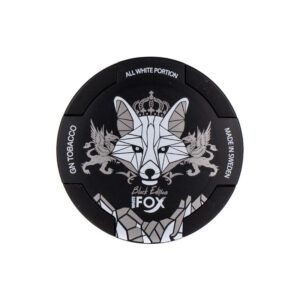 White Fox Black Edition Mint 22mg Nicotine Pouches