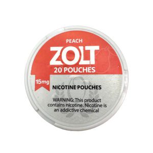 Zolt 15mg Peach Nicotine Pouches