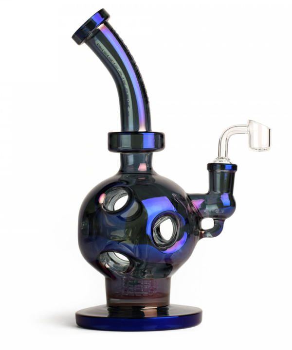 Red Eye Tek Metallic Swiss Globe Oil Rig