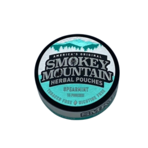 Smokey Mountain Spearmint Pouches With Caffeine