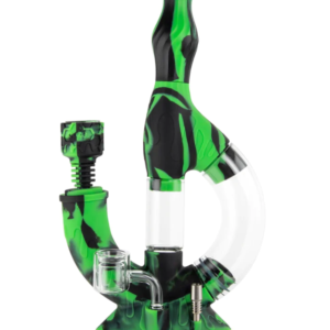 Ooze Echo Silicone 4-In-1 Dab Rig/Water Pipe