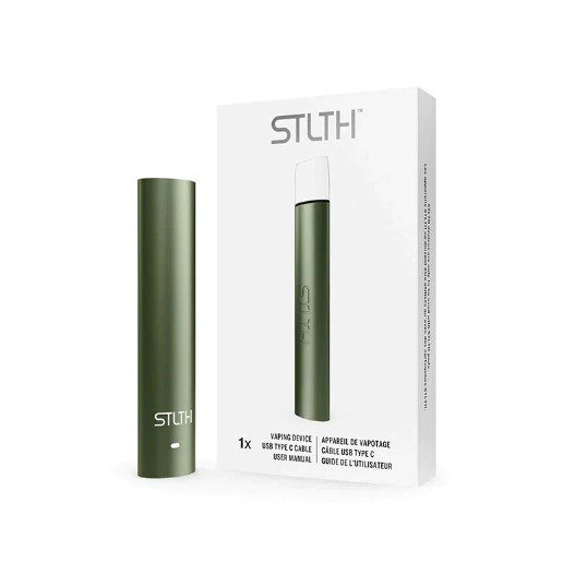 STLTH Vape Battery Device Type C Green