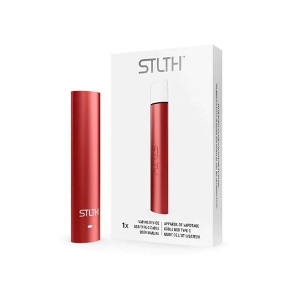 STLTH Vape Battery Device Type C Red
