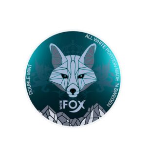 White Fox Double Mint 12mg Nicotine Pouches